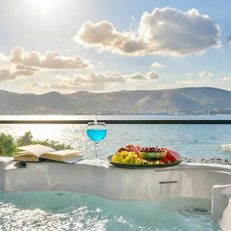 Deluxe Villa Palace Nera SEAFRONT 2 POOLS&SPA